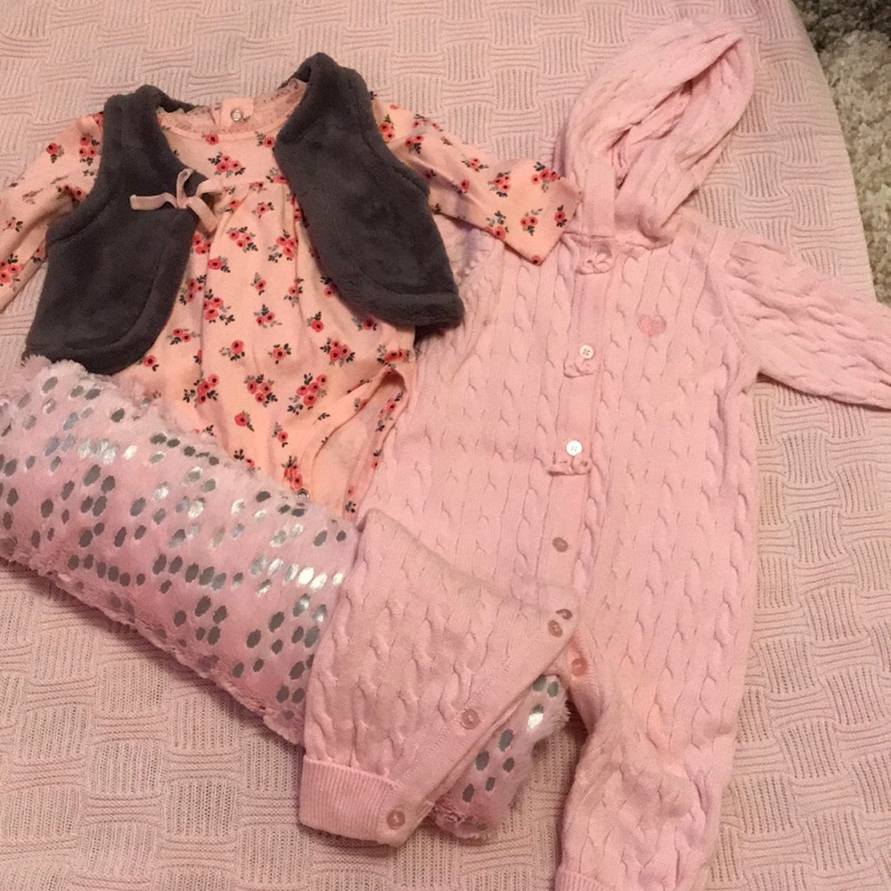 The pink baby bundle
